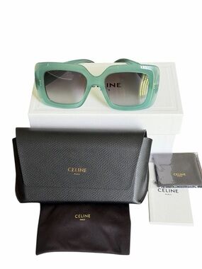 Celine Brand New 54MM Square Oversized Sunglasses